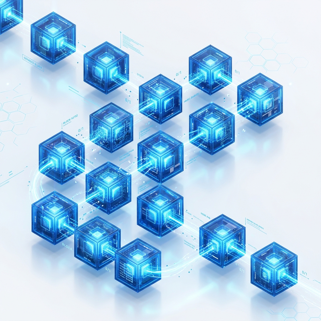 Blockchain and Web3 infrastructure visualization